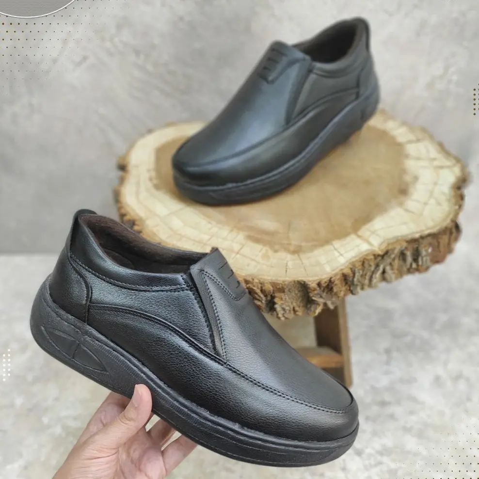 کفش مردانه مشکی سبک وراحت باکیفیت کادو روز پدر